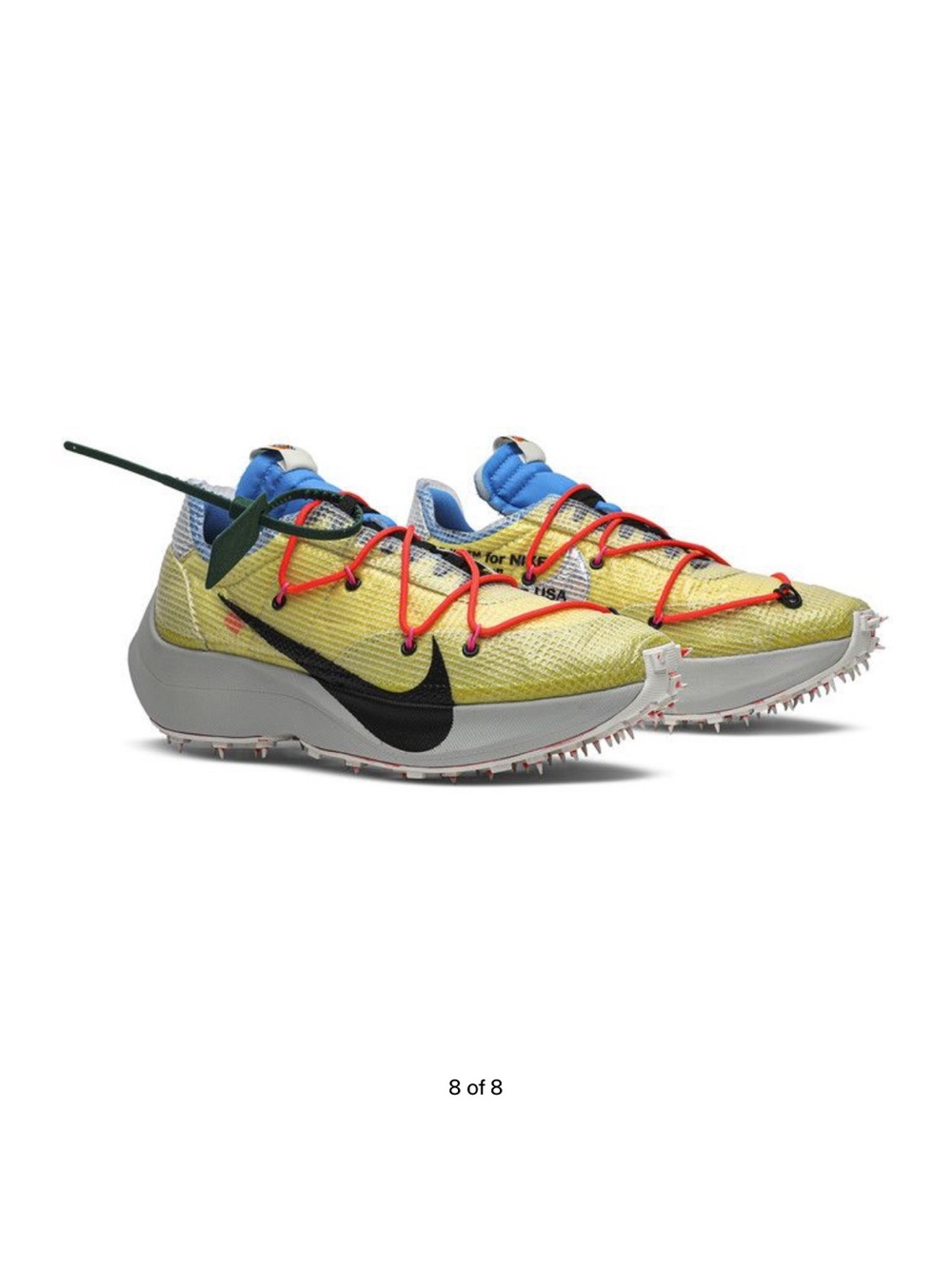 Off White x Nike Women's Vapor Street “Tour Yellow”